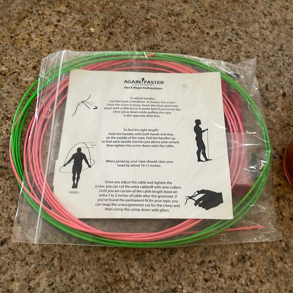 Again Faster speed rope/ Revx Rope